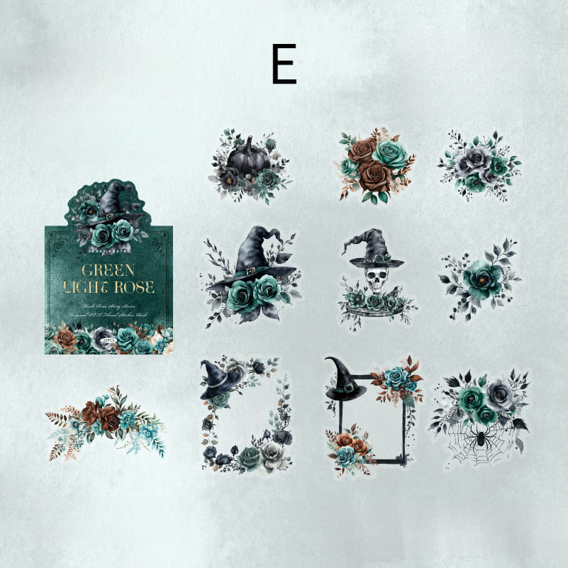 Dark Rose Sticker Pack