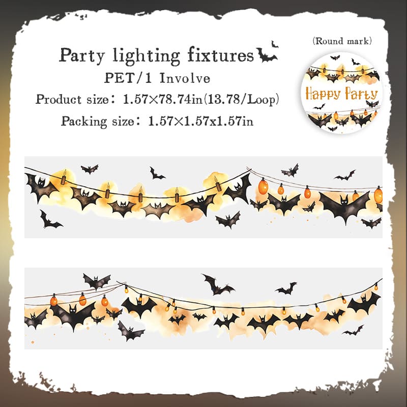 Halloween Party PET Tape