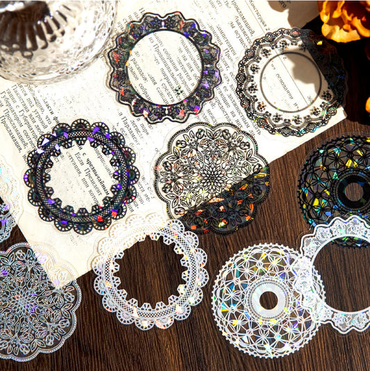 Lace-Inspired Sticker Collection