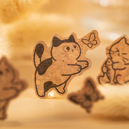 Adorably Cute Cat Stickers