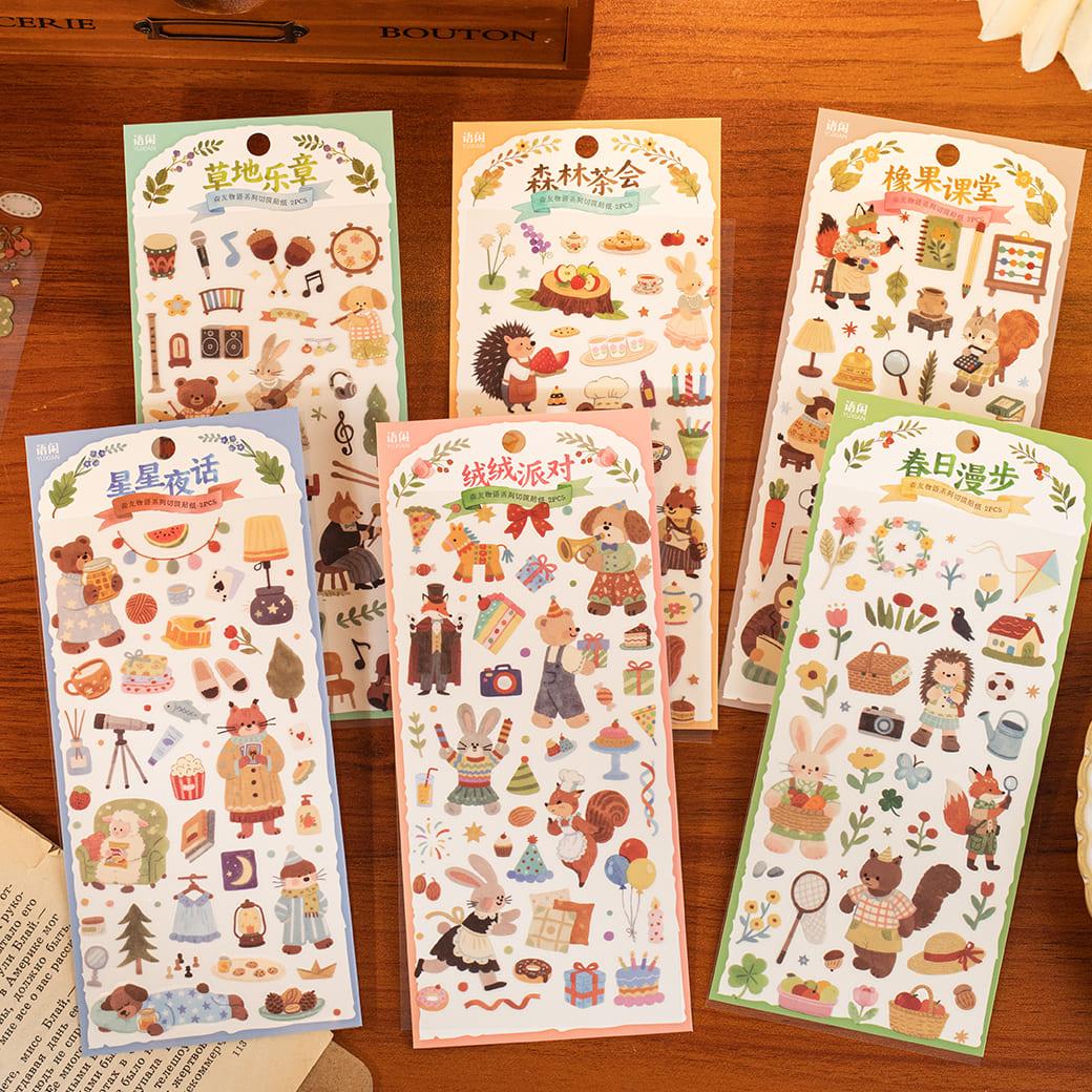 Cute Cartoon Decorative Stickers