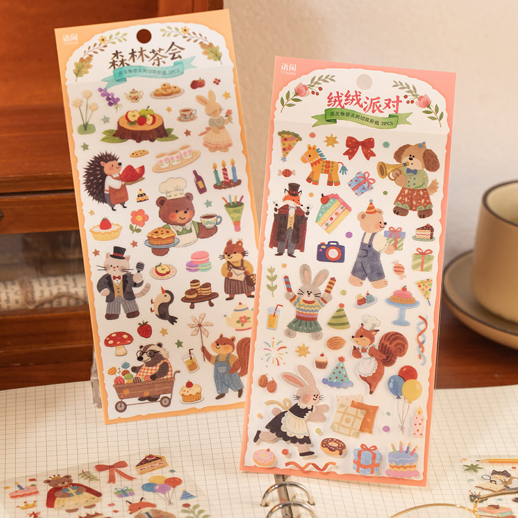 Cute Cartoon Decorative Stickers