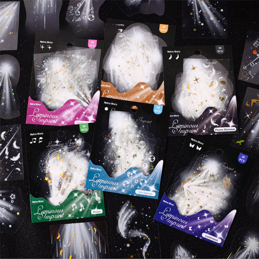 Beam of Light Theme Stickers