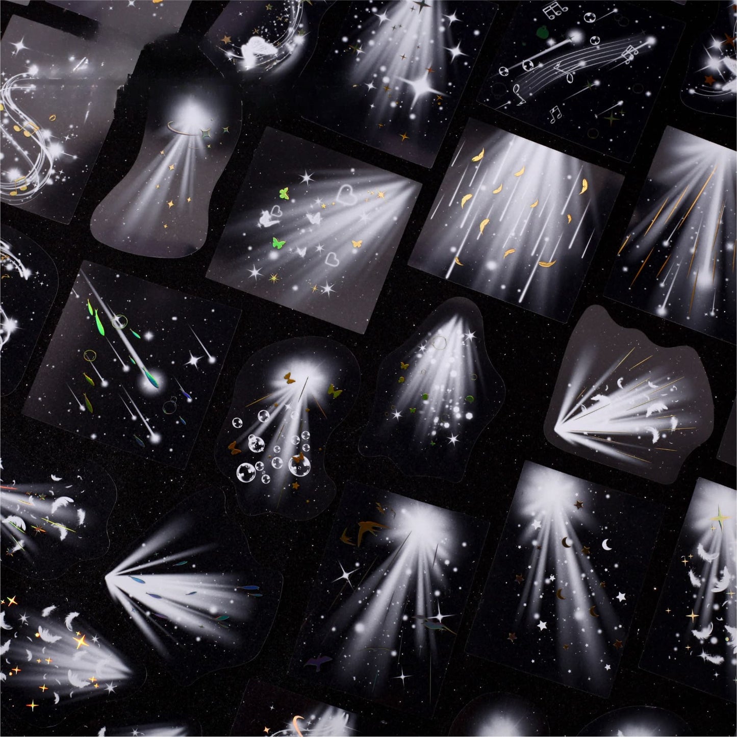 Beam of Light Theme Stickers