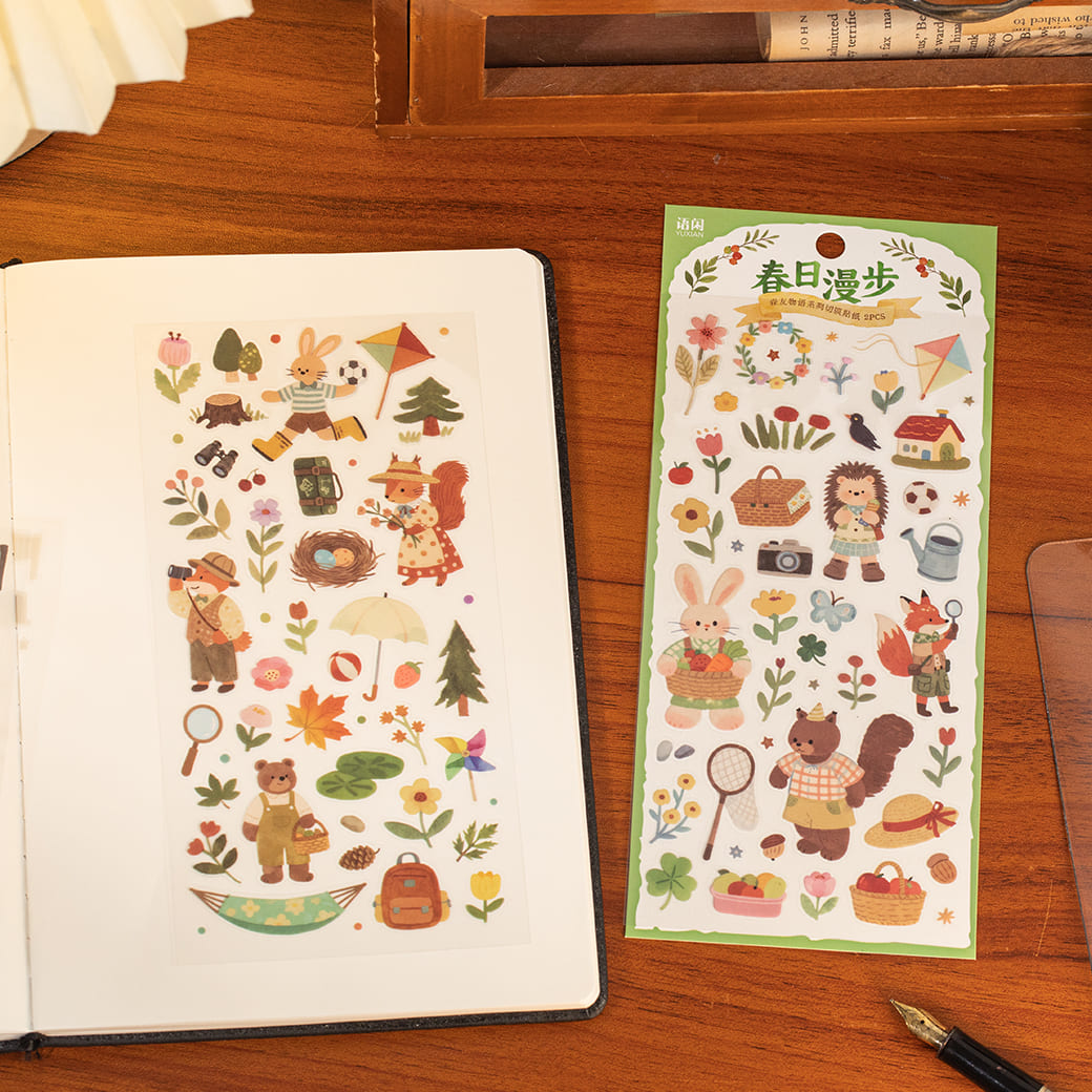 Cute Cartoon Decorative Stickers