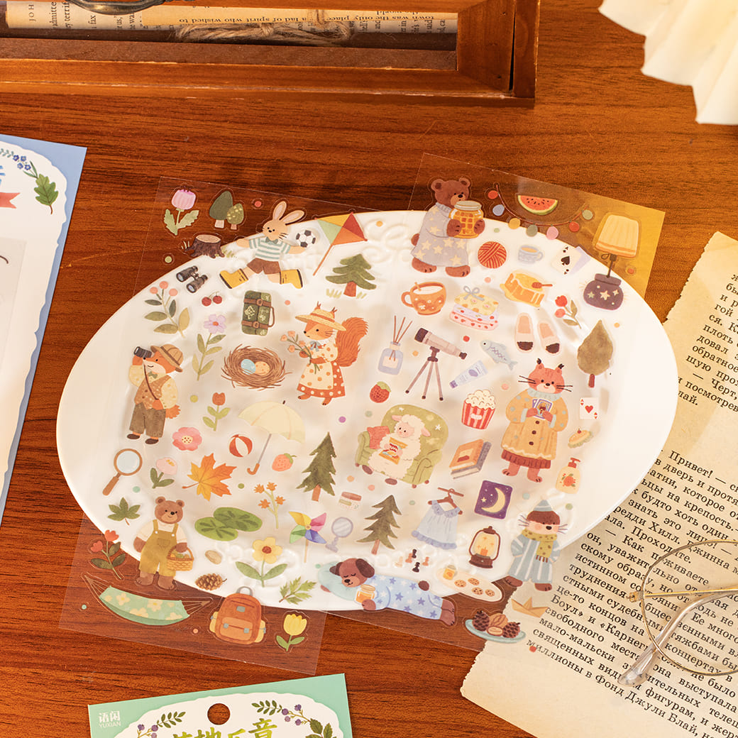 Cute Cartoon Decorative Stickers