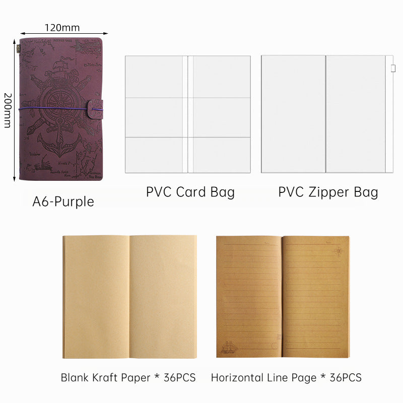 Retro Explorer Travel Journal