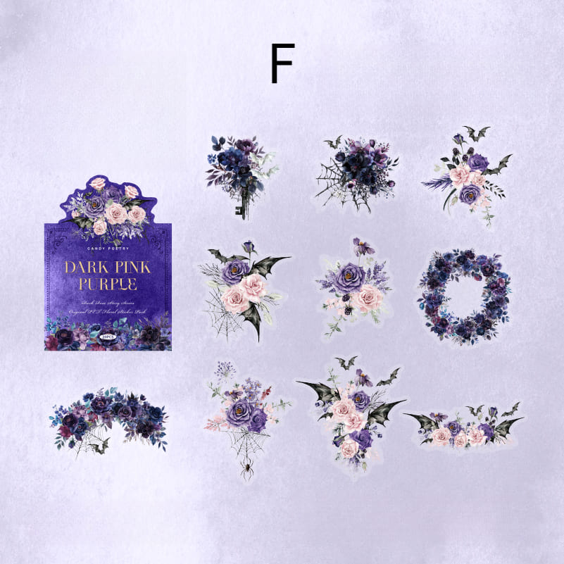 Dark Rose Sticker Pack