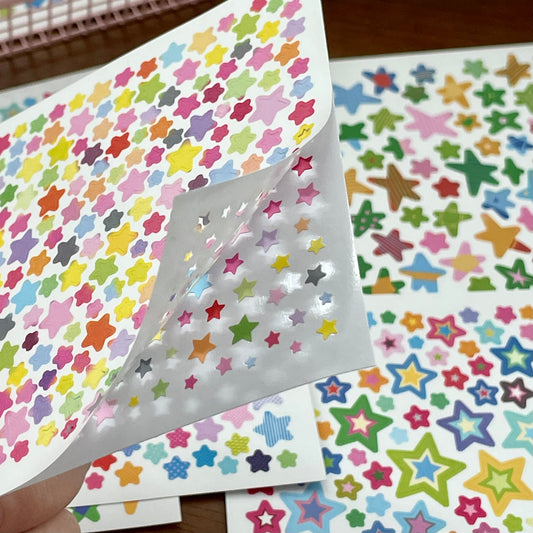 10PCS Star Stickers