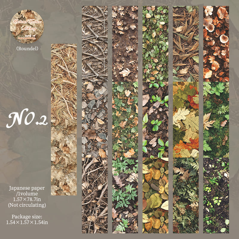 Natural Texture Washi Tape