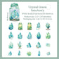 Crystal Theme Stickers