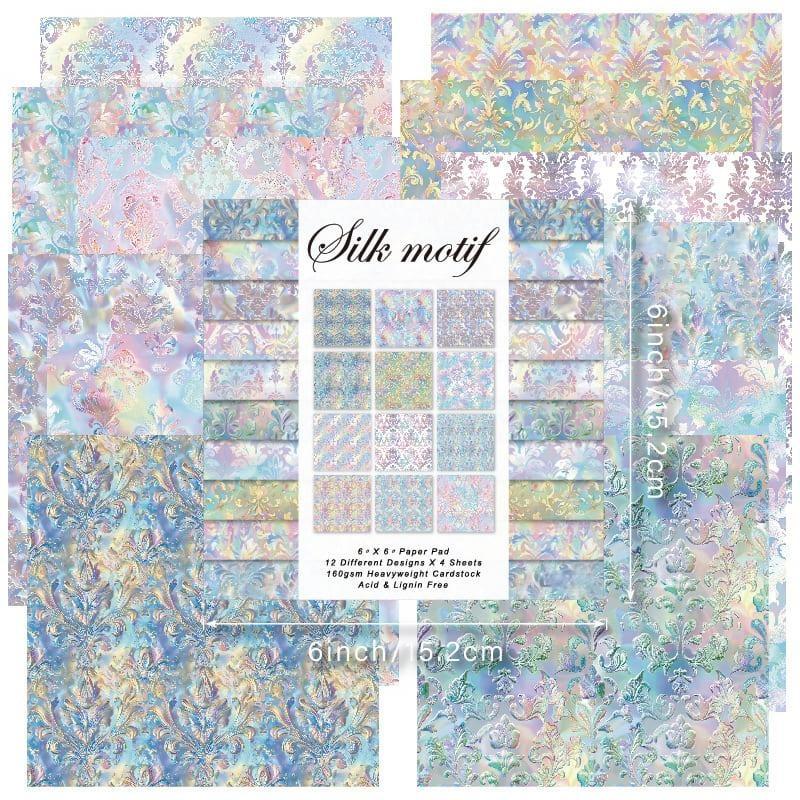 48PCS Dreamscape Scrapbook Paper Pack