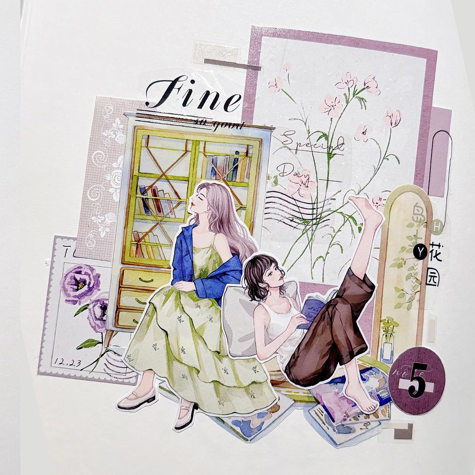 Die-Cut Character Series One Cycle Tape