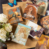 Vintage Poster Sticker Book