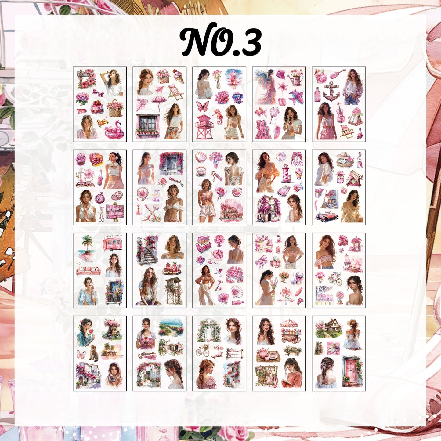 Four Seasons Character Sticker Book