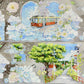 7cm*125cm Coastal Series One Cycle PET Tape