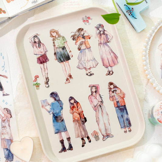 Character Die-Cut Washi Tape