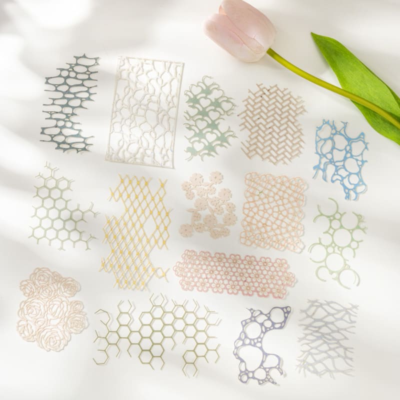Laser-Cut Delicate Doily Foundation Paper