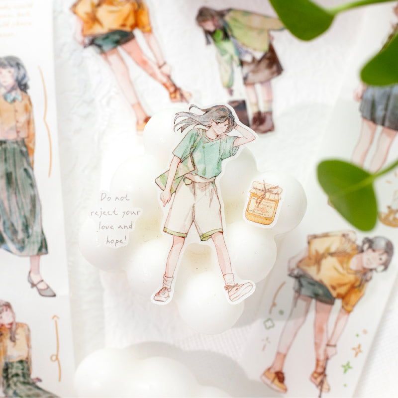 Character Die-Cut Washi Tape