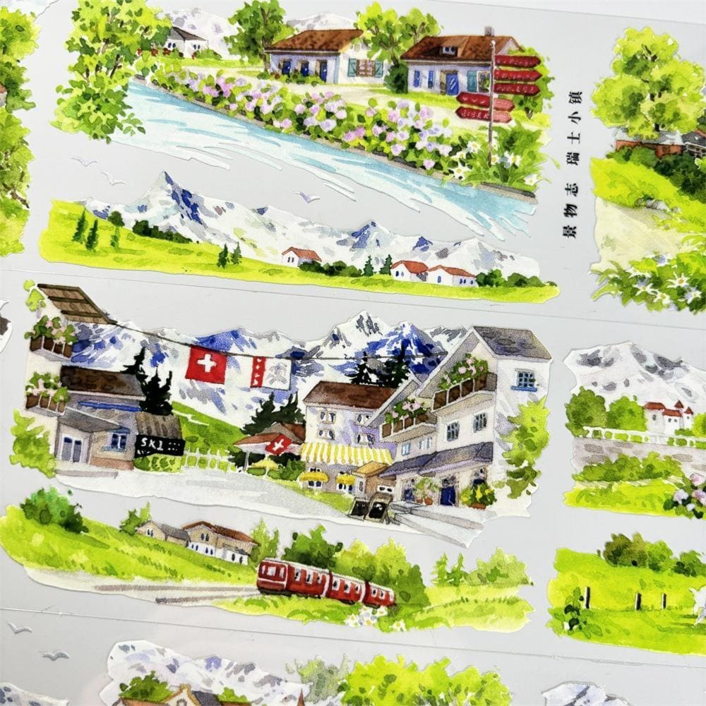 Small Town Landscape PET Tape (One Cycle)