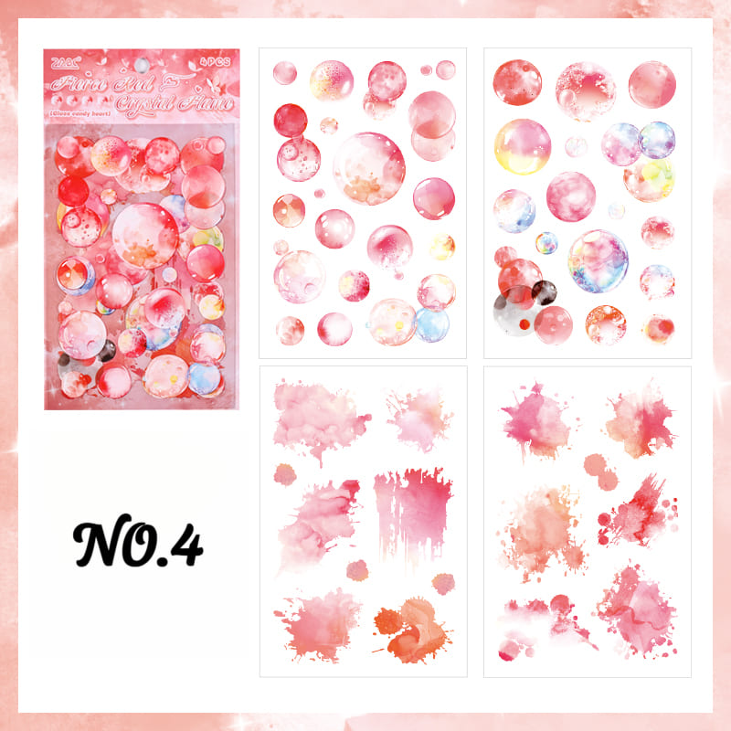 Whimsical Bubble Stickers
