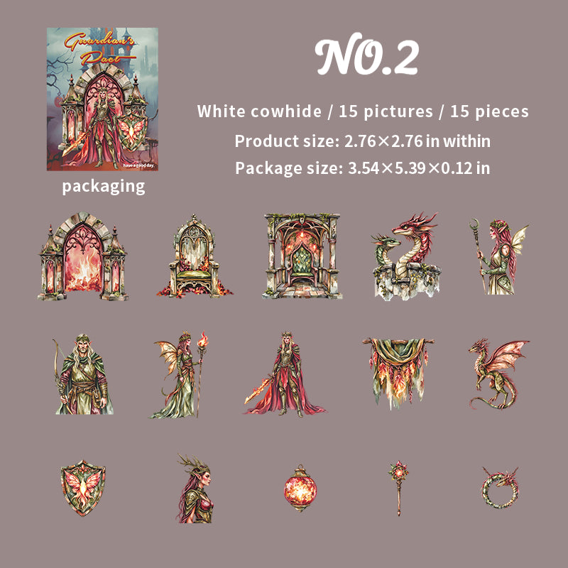 Classic Guardian Figure Stickers