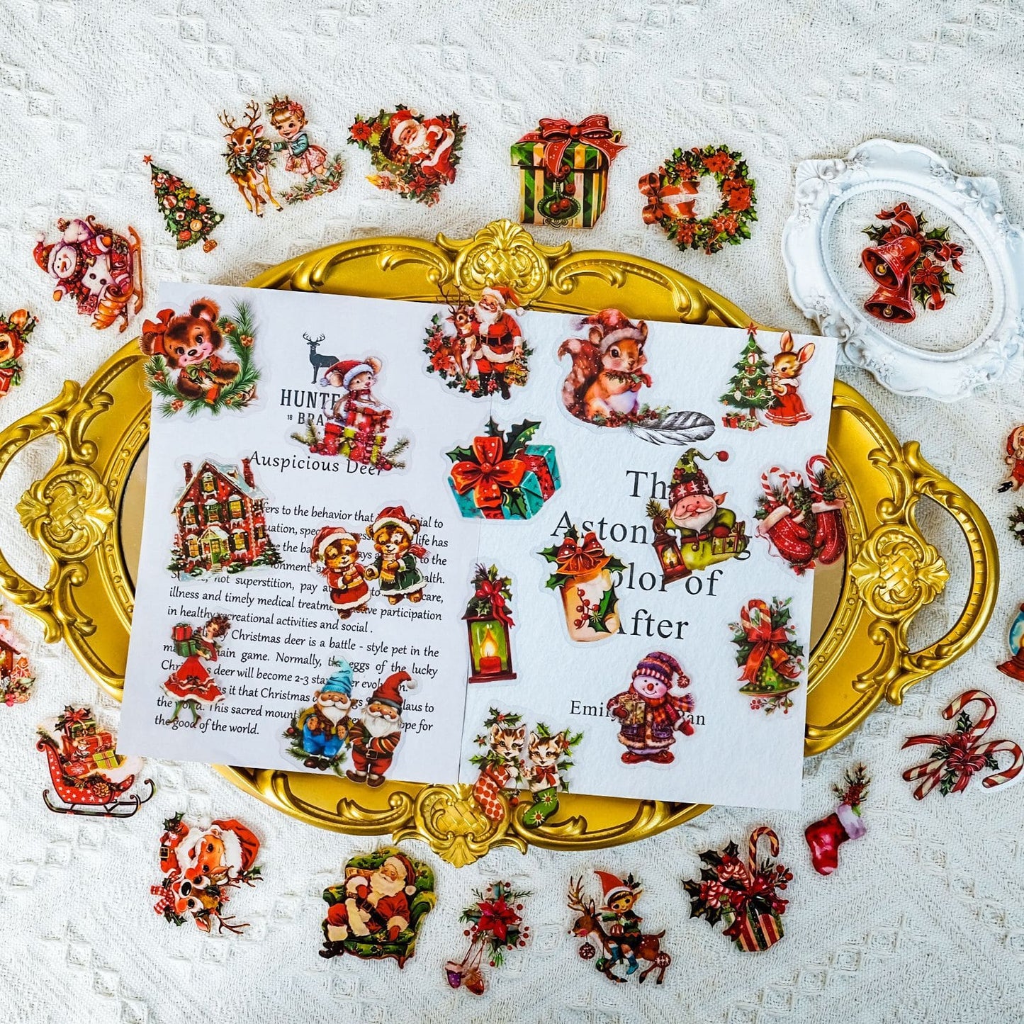 50PCS Christmas Stickers Pack