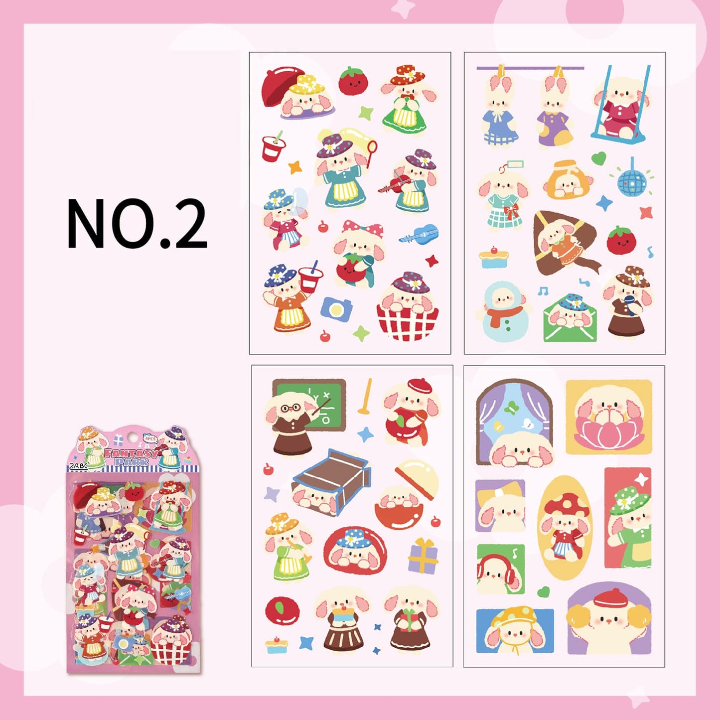 Adorable Animal Stickers