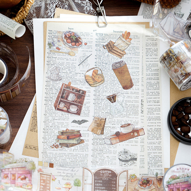 Coffee Theme PET Tape