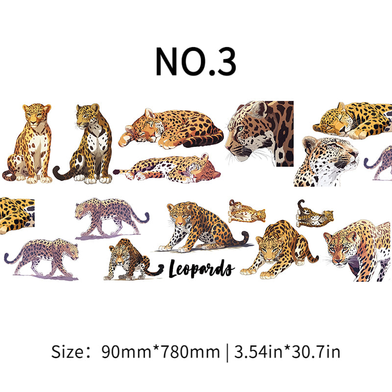 Cute Animal Theme One Cycle PET Tape