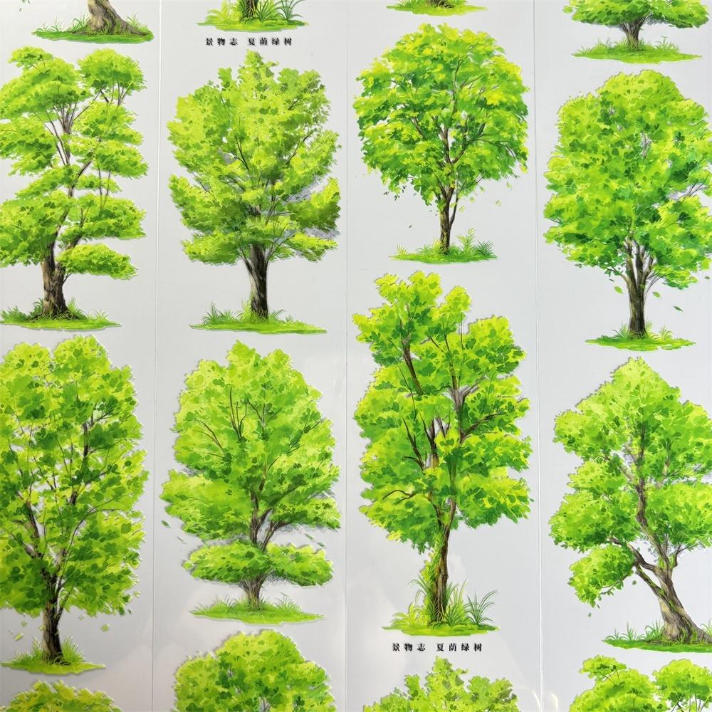 Lush Summer Trees One Cycle PET Tape