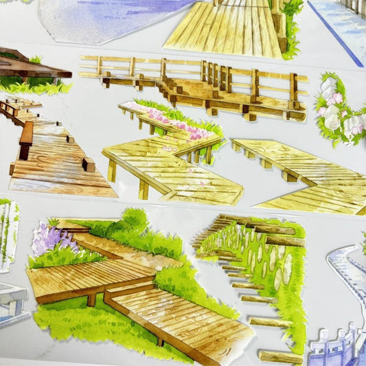 Scenic Bridges One Cycle PET Tape