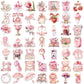50PCS Pink Theme Sticker Pack