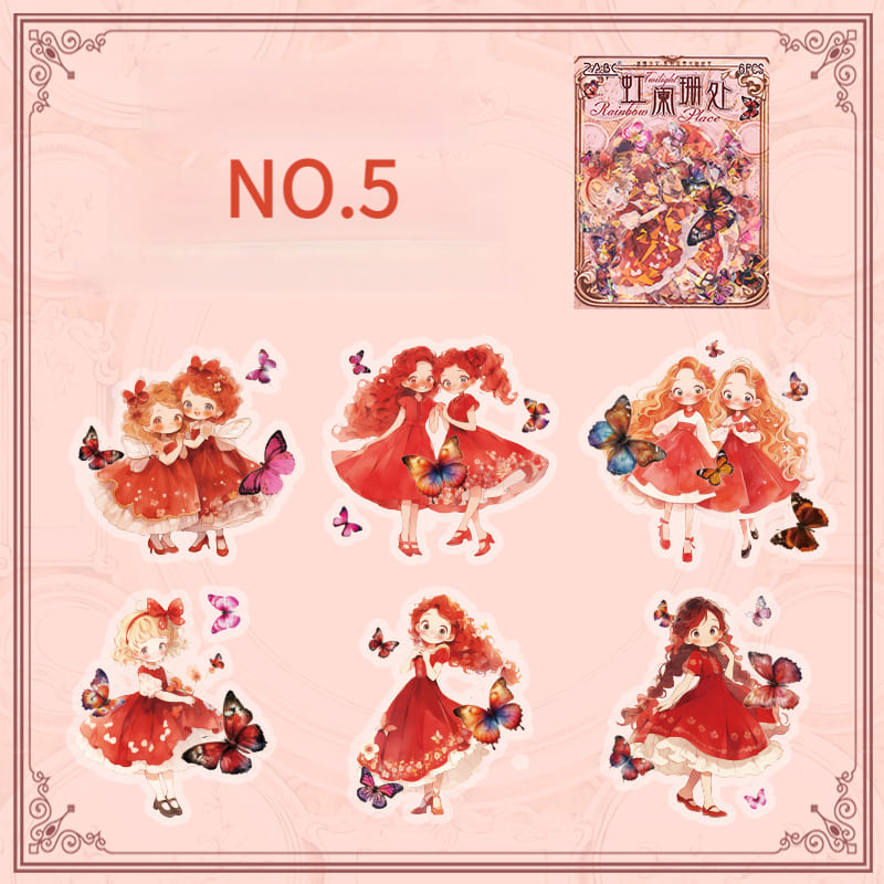 Butterfly Maiden Stickers