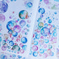 Watercolor Bubble Gradient One Cycle PET Tape