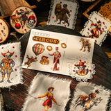 Retro Circus Transfer Sticker-2