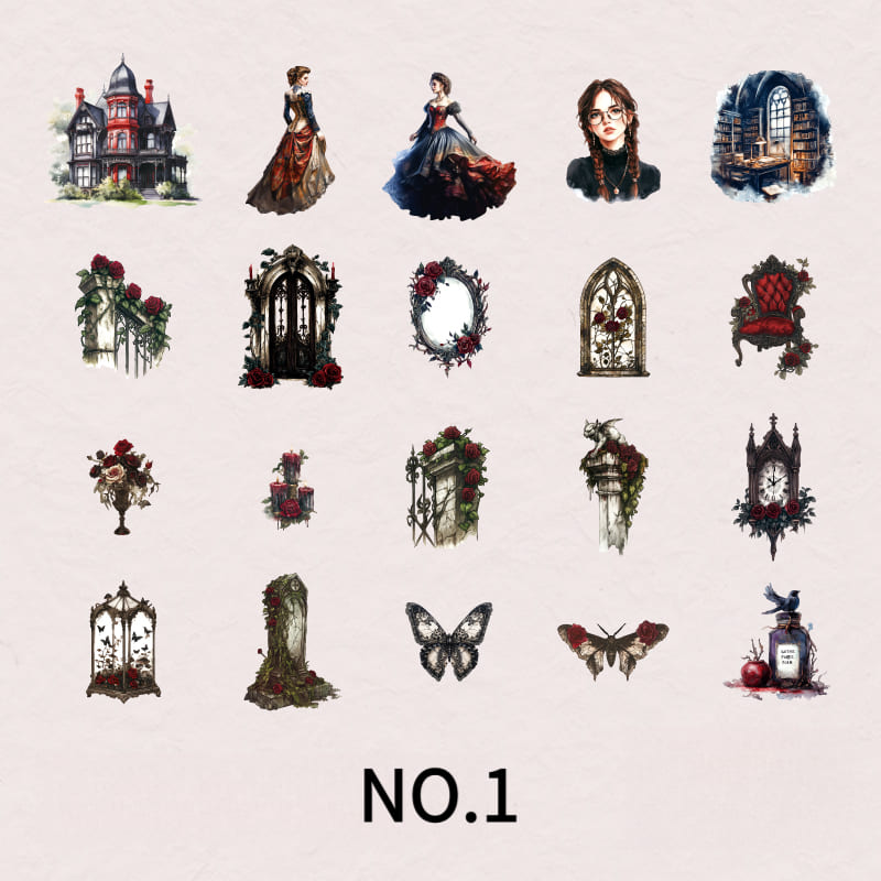 Dark Manor Stickers