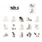 Vellum Cat Sticker Pack