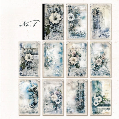 Flower Series Scrapbook Paper