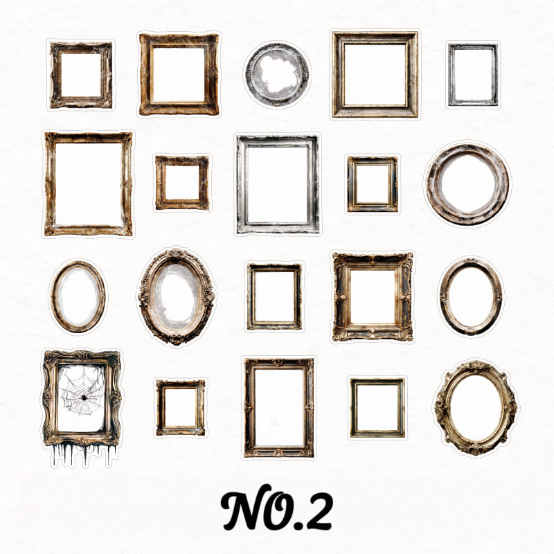 Dark Aesthetics PET Sticker Pack