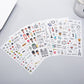 Travel Journal Stickers