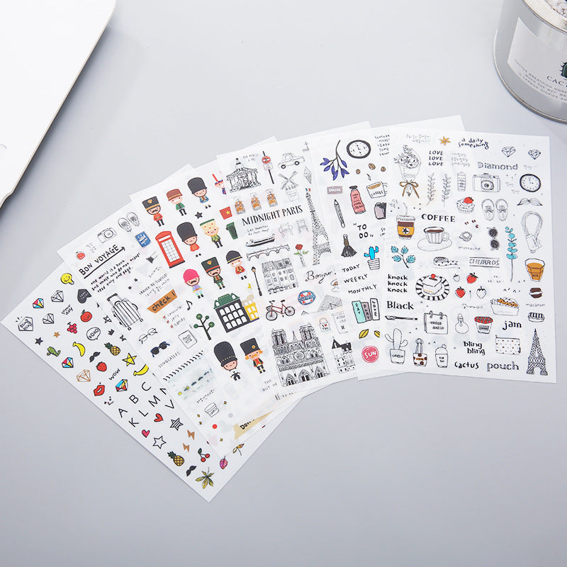 Travel Journal Stickers