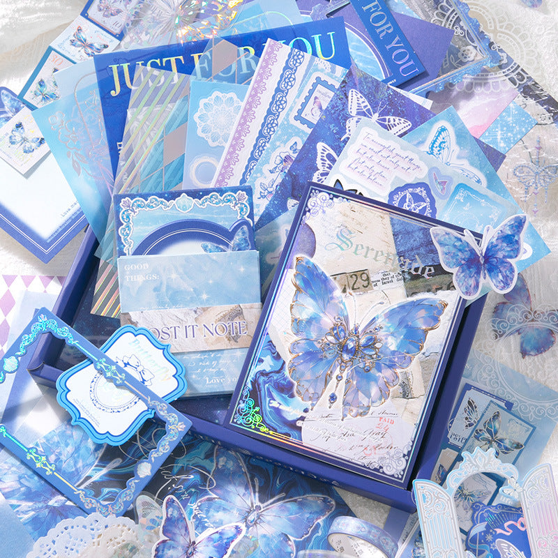 162PCS Butterfly Anthology Scrapbook  Box