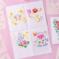 Forest Garden Painting Template