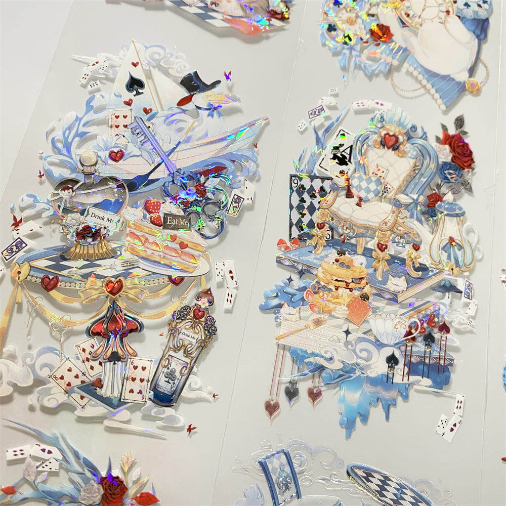 8cm*130cm Chess and Cards Fantasy Realm PET Tape