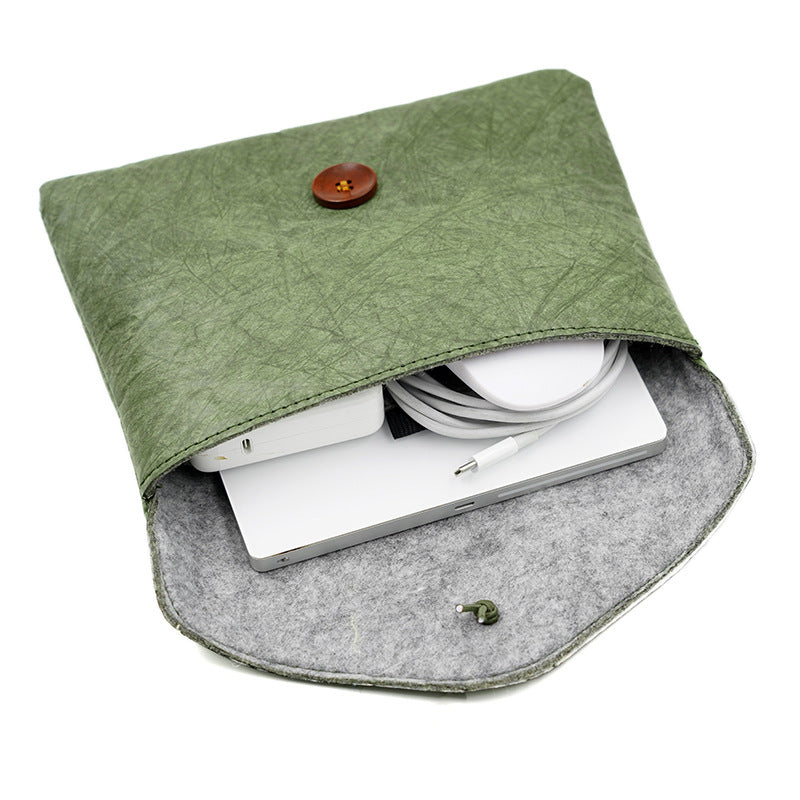 Vintage Scrapbook Material Storage Bag