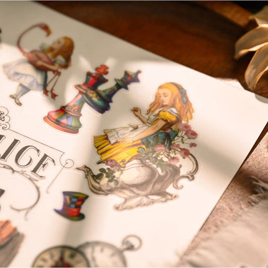 Alice Transfer Stickers