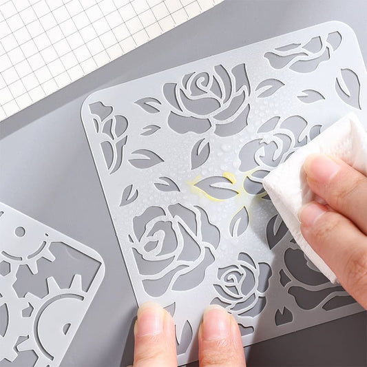Texture World Series Hollow Templates