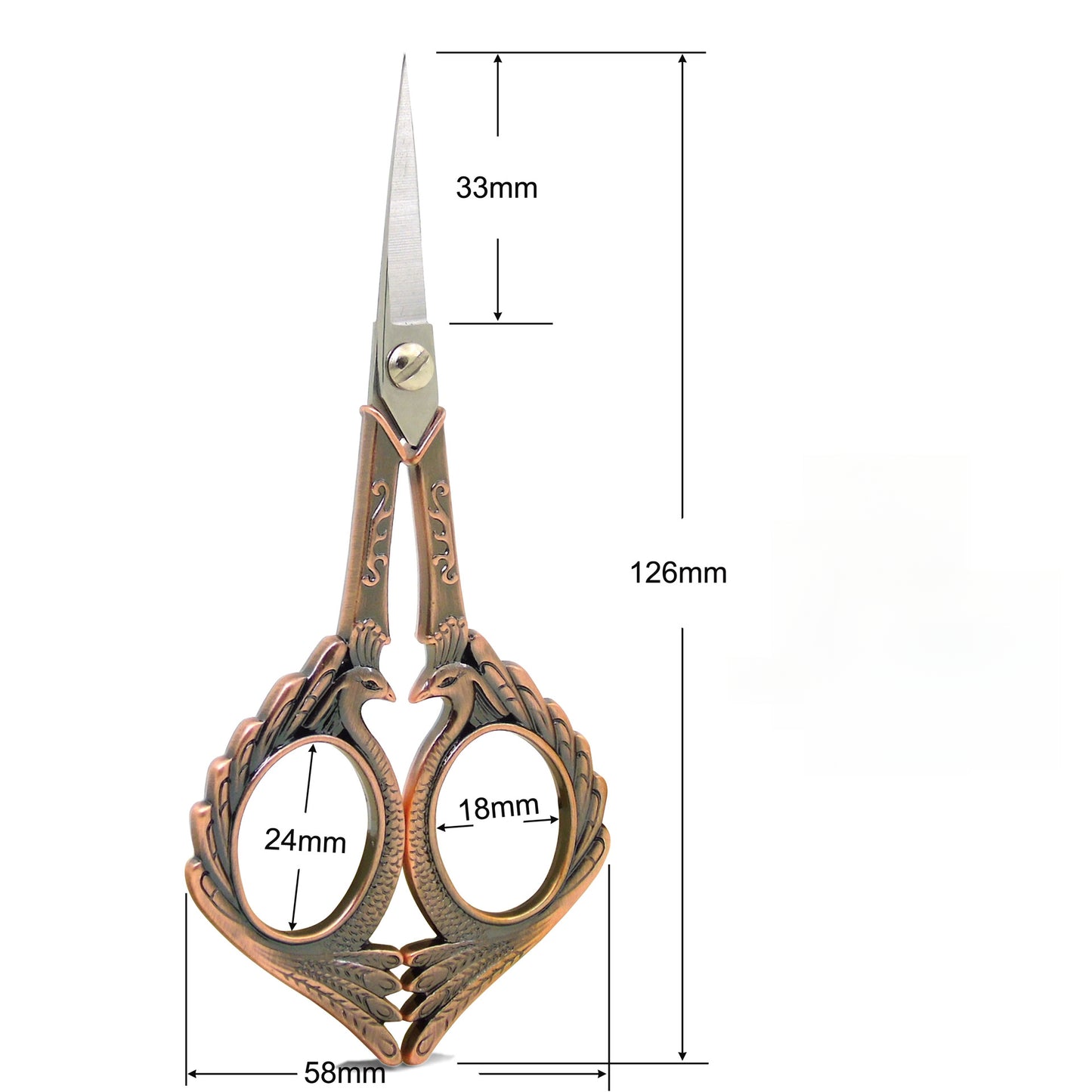 Peacock Vintage Scissors