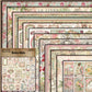 12PCS Rose Perfume Scrapbook Paper